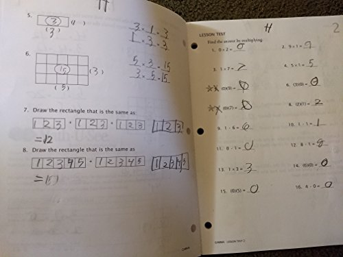 Beispielbild fr Gamma Tests : Single and Multiple-Digit Multiplication zum Verkauf von Better World Books