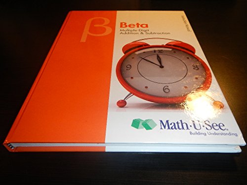 Beispielbild fr Beta Instruction Manual : Multiple-Digit Addition and Subtraction zum Verkauf von Better World Books