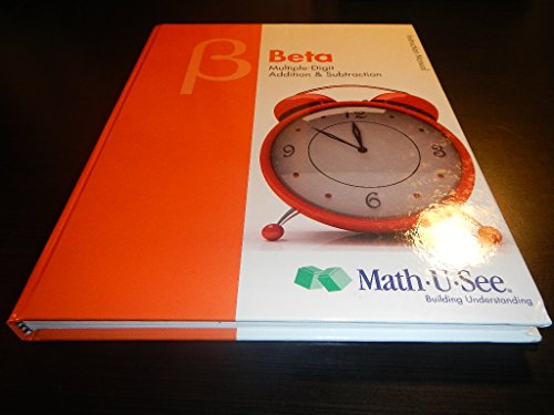 Imagen de archivo de Beta Instruction Manual : Multiple-Digit Addition and Subtraction a la venta por Better World Books