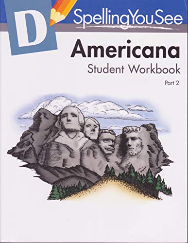 Imagen de archivo de Spelling You See, Americana Student Workbook Part 2 a la venta por Jenson Books Inc