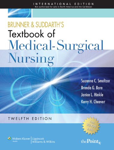 9781608310807: Brunner and Suddarth's Textbook of Medical Surgical Nursing