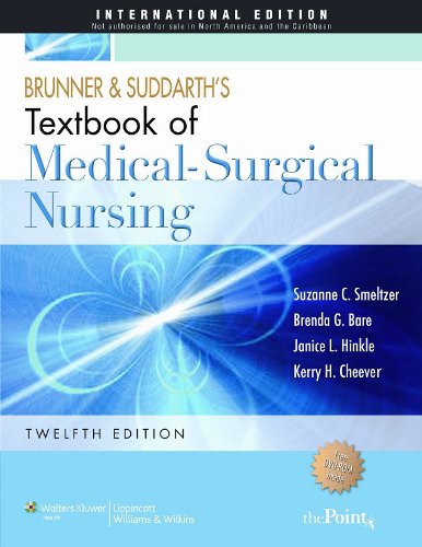9781608310883: Brunner and Suddarth's Textbook of Medical-Surgical Nursing: International Edition