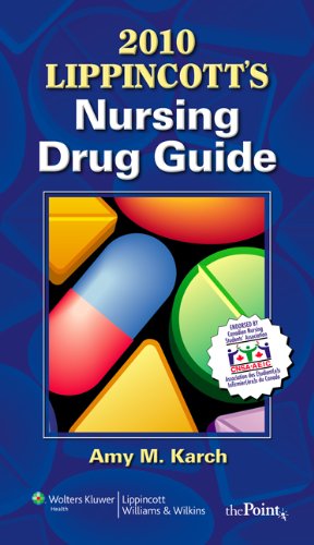 Stock image for 2010 Lippincotts Nursing Drug Guide (Pb 2010) for sale by Kanic Books