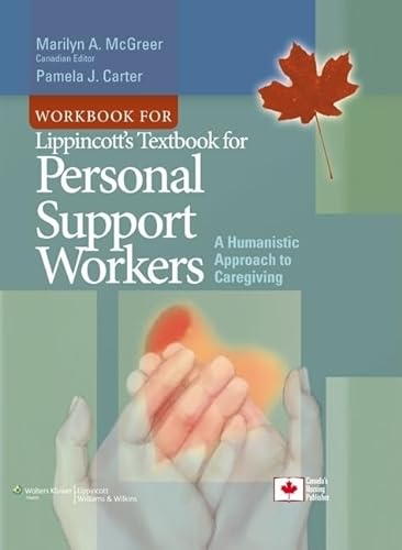 Beispielbild fr Workbook for Lippincott's Textbook for Personal Support Workers: A Humanistic Approach to Caregiving zum Verkauf von ThriftBooks-Atlanta