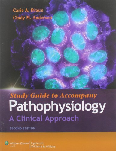 Imagen de archivo de Study Guide to Accompany Pathophysiology: A Clinical Approach a la venta por HPB-Red