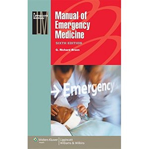 9781608312498: Manual Of Emergency Medicine (Lippincott Manual Series)