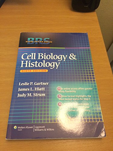 9781608313211: BRS Cell Biology And Histology (Board Review Series)
