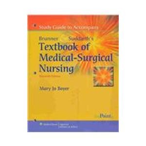 9781608315109: Brunner & Suddarth's Textbook of Medical-Surgical Nursing + Study Guide + Handbook + Lippincott's Clinical Simulations Student Textbook Course Set : Individual Access