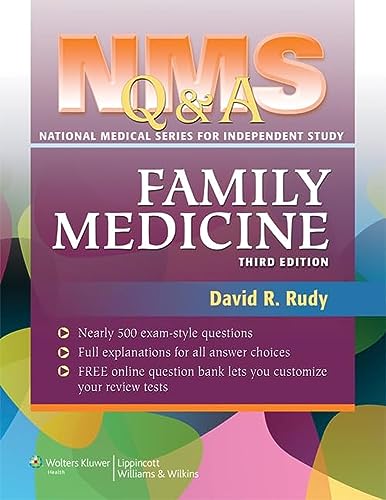 9781608315772: NMS Q&A Family Medicine (National Medical Series Questions and Answers for Independent Study (NMS Q&A))