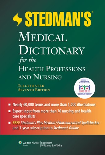 9781608316953: Stedman's Medical Dictionary For the Health Professions and Nursing, Illustrated