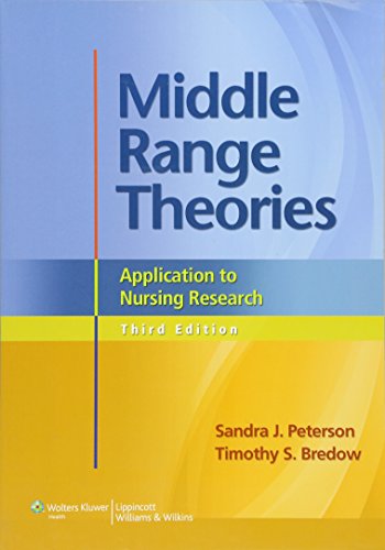 Stock image for Middle Range Theories: Application to Nursing Research (Peterson, Middle Range Theories) for sale by SecondSale