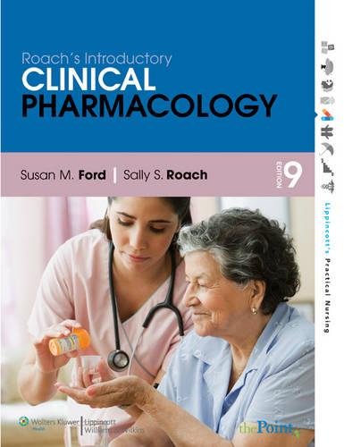 9781608318827: Roach's Introductory Clinical Pharmacology & Study Guide Package