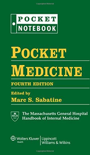 Stock image for Pocket Medicine: The Massachusetts General Hospital Handbook of Internal Medicine, 4th Edition (Pocket Notebook) for sale by BooksRun