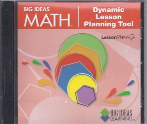 Big Ideas Dynamic Lesson Planning Tool (9781608400867) by [???]