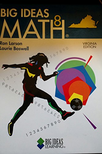 Beispielbild fr Big Ideas Math 8 (Virginia Edition, Blue) zum Verkauf von ThriftBooks-Atlanta