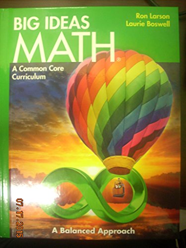 Stock image for BIG IDEAS MATH: Common Core Student Edition Green 2014 for sale by ZBK Books