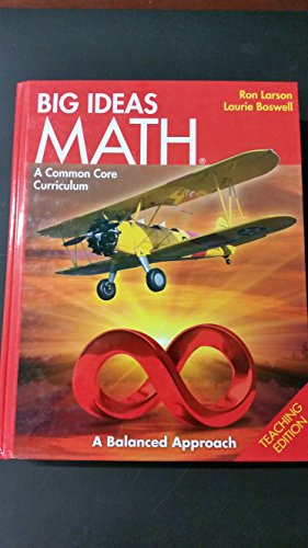 9781608404575: BIG IDEAS MATH: Common Core Teacher Edition Red 2014