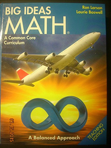 9781608404582: Big Ideas Math: Common Core Teacher Edition Blue 2014