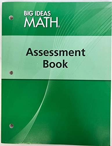 Stock image for Big Ideas MATH: Common Core Assessment Book Green for sale by HPB-Red