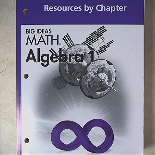 Stock image for Big Ideas Math Algebra 1: Common Core Resources by Chapter for sale by Goodwill of Colorado