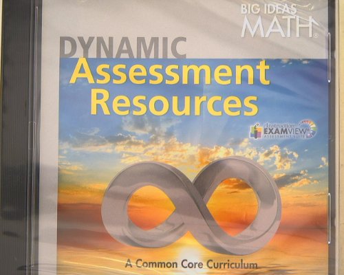 Stock image for BIG IDEAS MATH: Common Core Dynamic Assessment Resource DVD for sale by SecondSale