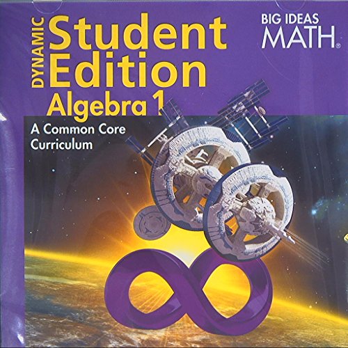 9781608404841: Big Ideas Math 2014, Algebra 1: Common Core Dynamic