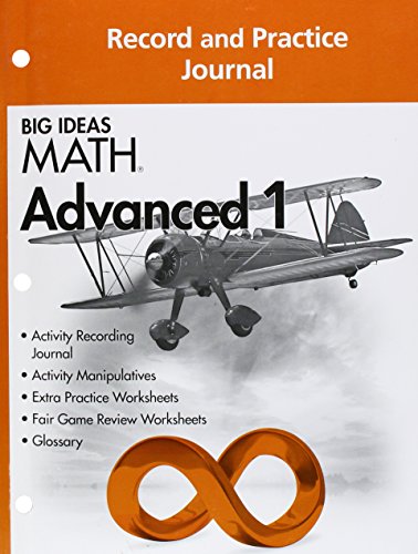 Stock image for Big Ideas MATH: Common Core Record & Practice Journal Advanced 1 for sale by SecondSale