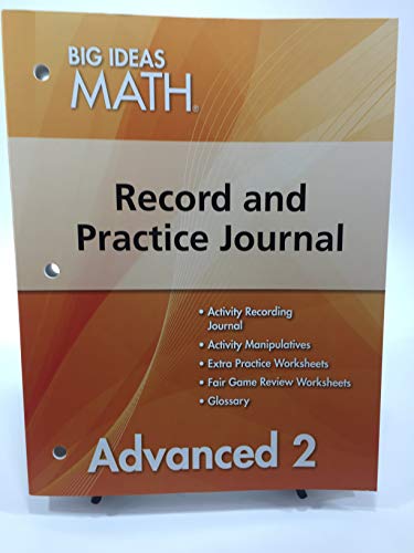 9781608405305: BIG IDEAS MATH Advanced 2: Record & Practice Journal