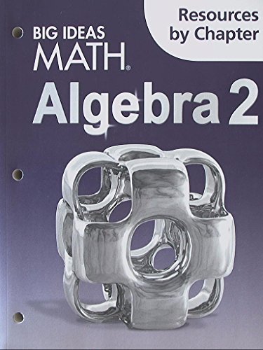 Stock image for Big Ideas Math Algebra 2: Resources by Chapter for sale by HPB-Red