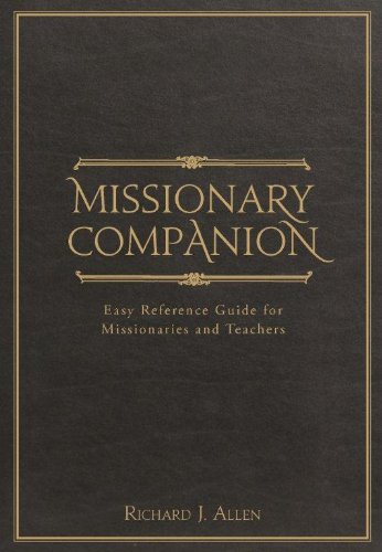 Stock image for Missionary Companion: Easy Reference Guide for Missionaries and Teachers for sale by SecondSale
