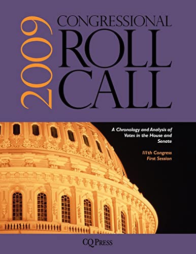 Stock image for Congressional Roll Call 2009 for sale by Better World Books