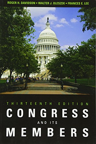 Imagen de archivo de Congress and Its Members a la venta por Better World Books