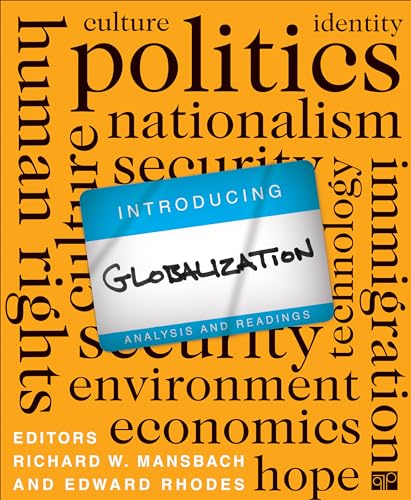 Beispielbild fr Introducing Globalization : Analysis and Readings zum Verkauf von Better World Books