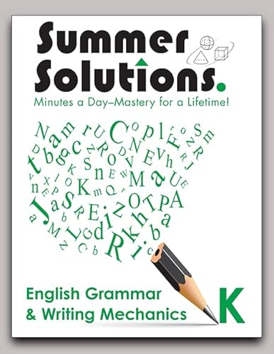 Imagen de archivo de Summer Solutions English Grammar & Mechanics Level K a la venta por HPB-Diamond