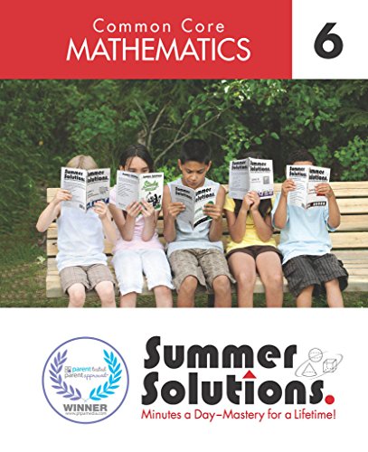 Imagen de archivo de Summer Solutions Common Core Mathematics Level 6 a la venta por ZBK Books