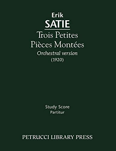 Beispielbild fr Trois Petites Pi232ces Mont233es Study score zum Verkauf von PBShop.store US