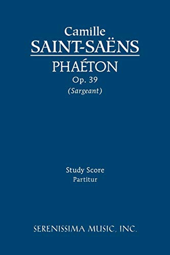 Beispielbild fr Phaton, Op. 39: Study score zum Verkauf von Book Deals