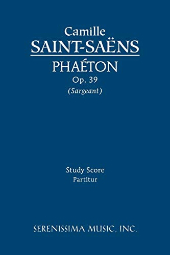 Imagen de archivo de Phaton, Op. 39: Study score a la venta por Book Deals