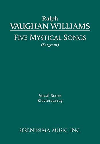 Beispielbild fr Five Mystical Songs: Vocal score zum Verkauf von GF Books, Inc.