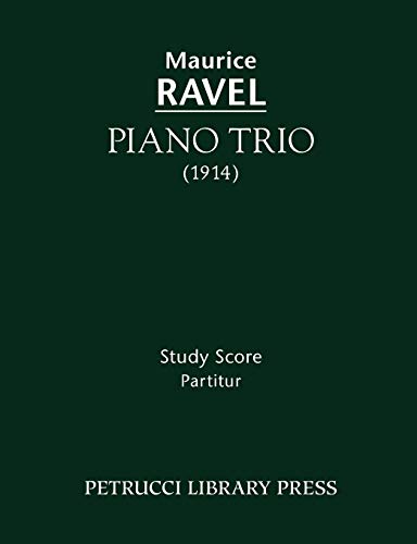 Stock image for Piano Trio: Study score for sale by GF Books, Inc.