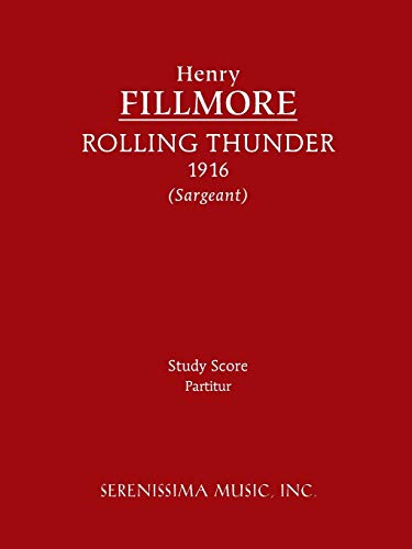 Stock image for Rolling Thunder - Study score for sale by Ergodebooks