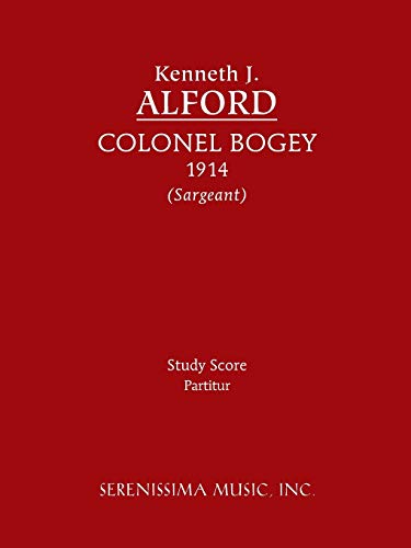 Beispielbild fr Colonel Bogey: Study score zum Verkauf von GF Books, Inc.