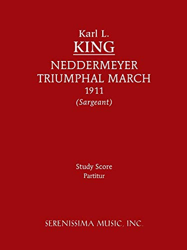 9781608740963: Neddermeyer Triumphal March: Study score