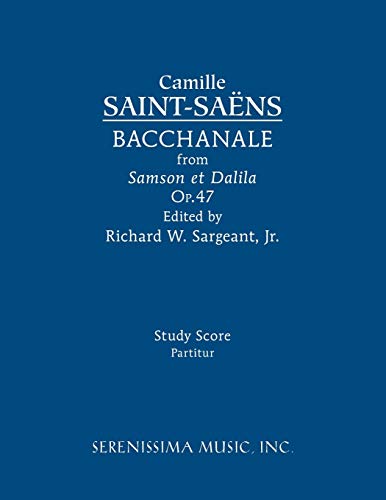 9781608741588: Bacchanale, Op.47: Study score