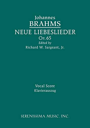 Stock image for Neue Liebeslieder, Op.65: Vocal score for sale by Chiron Media