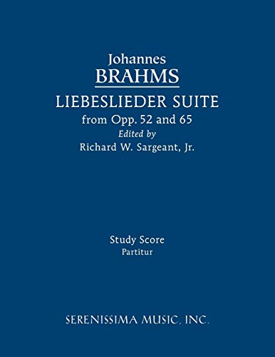 Stock image for Liebeslieder Suite from Opp.52 and 65: Study score for sale by Chiron Media