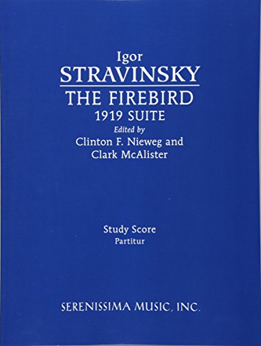 9781608742127: The Firebird, 1919 Suite: Study score