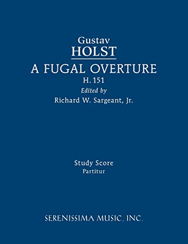 Stock image for A Fugal Overture, H.151: Study score for sale by GF Books, Inc.