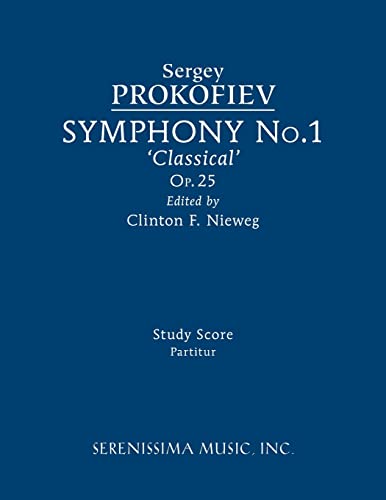 Stock image for Symphony No.1, Op.25 'Classical': Study score for sale by GreatBookPrices