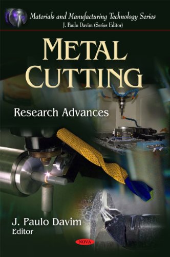 9781608762071: Metal Cutting: Research Advances (Materials and Manufacturing Technology)